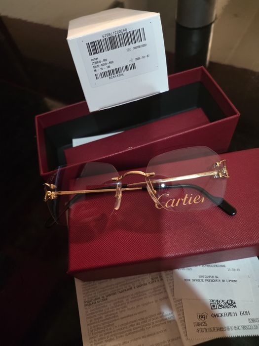 Оригинални очила Cartier (фотосоларни)
