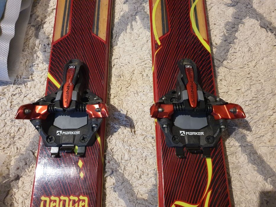 Schi tura Dynafit Nanga Parbat 171cm + Marker Alpinist, ski alpin