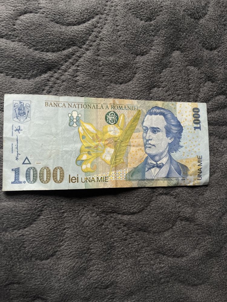 Bancnota 1000 lei 1998