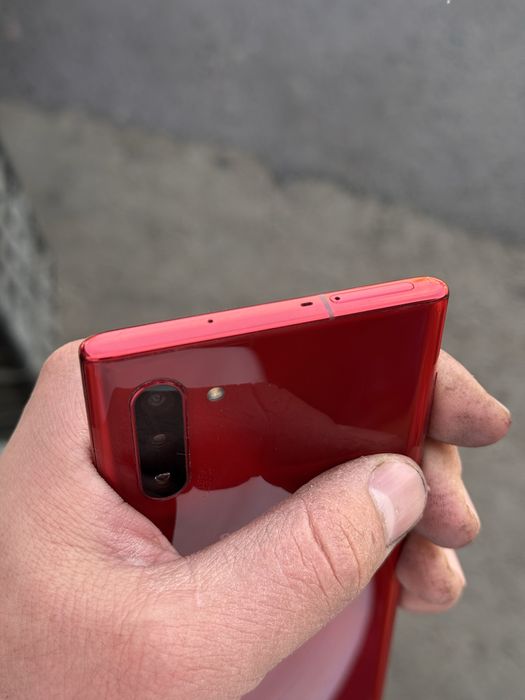 Samsung note 10 5g 12/256 red