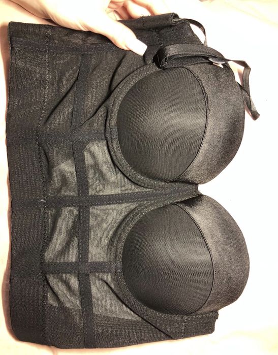 Top bustiera cu model sau fara