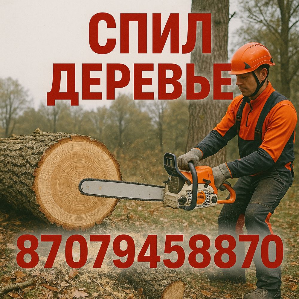 Спил деревьев, Агаш кесу, обрезка