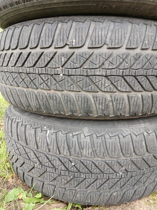 Genti bmw originale R16 cu cauciucuri de iarna