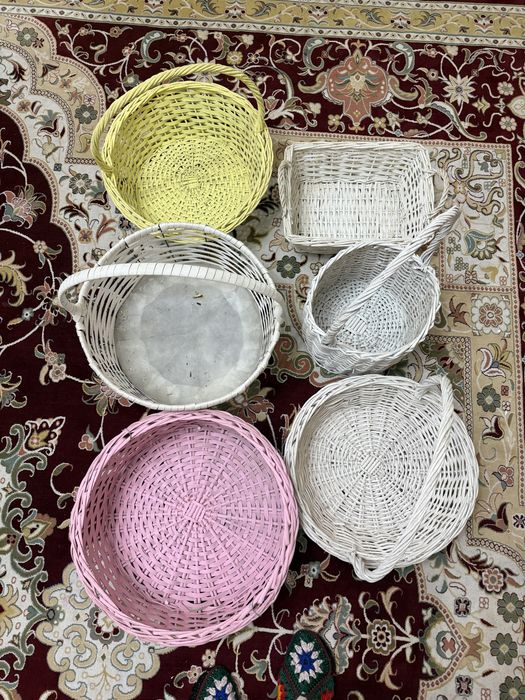 Корзинки плетенные