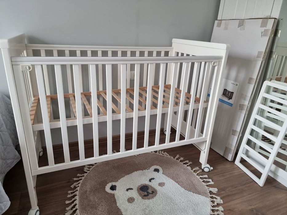 Бебешко креватче / легло Treppy 0-48 месеца + матрак 120х60 + модул