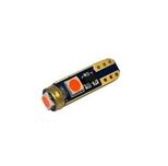 Bec led T5 culoare rosu  albastru alb