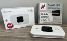 Интернет сим карта 15 гига 5G  за рутер бисквитка Wi-Fi sim card