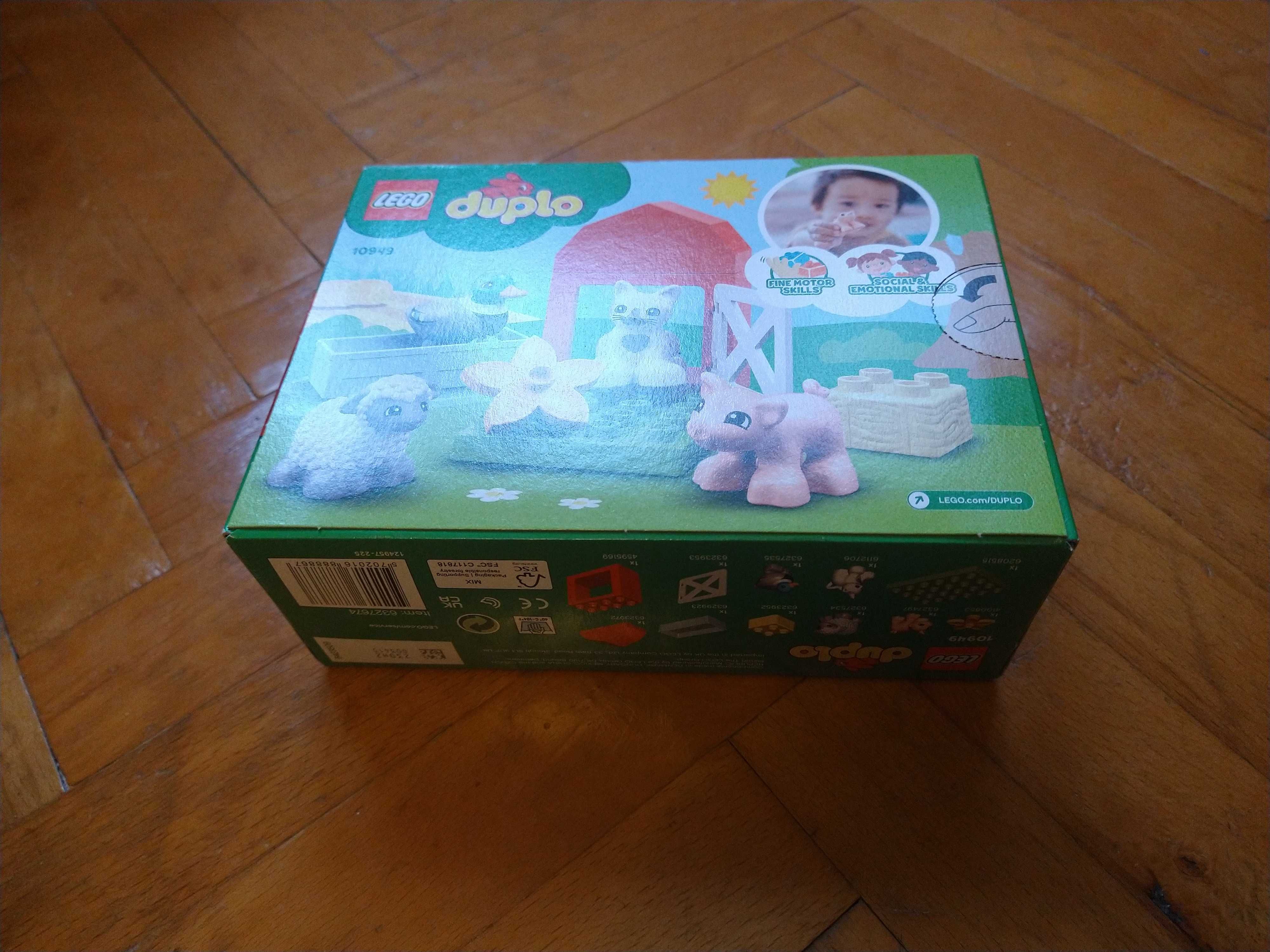 Set Animalele de la ferma, Lego Duplo. Nou, sigilat.