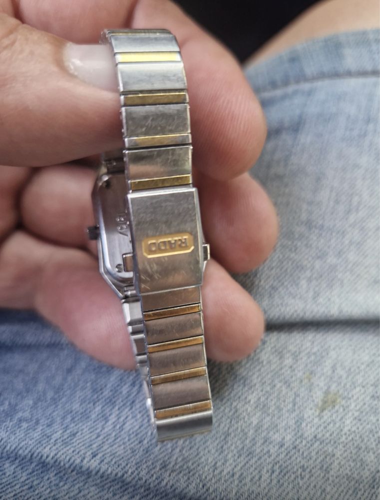 Ceas rado swis diastar  original aur si otel