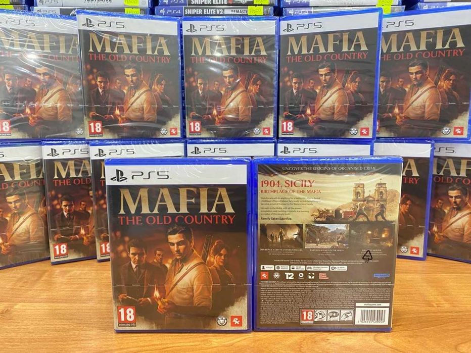 НОВАЯ MAFIA: The Old Country PS5 Большой Выбор Игр