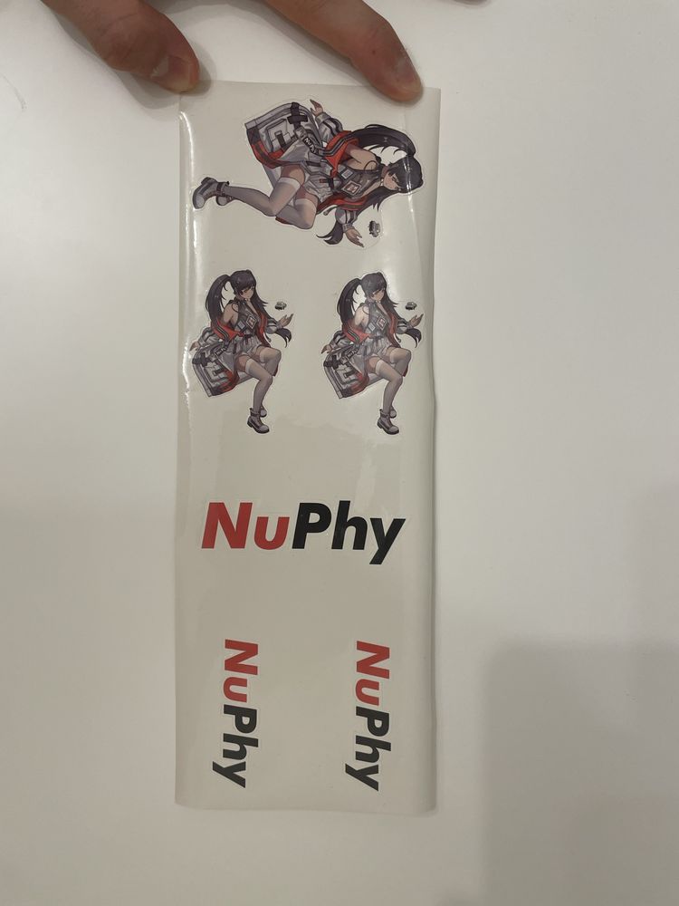 Постер и наклейки Nuphy air 75
