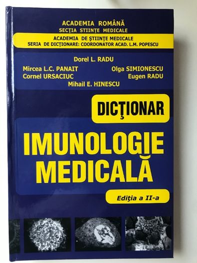 Dictionar Imunologie medicala, Dorel L. Radu