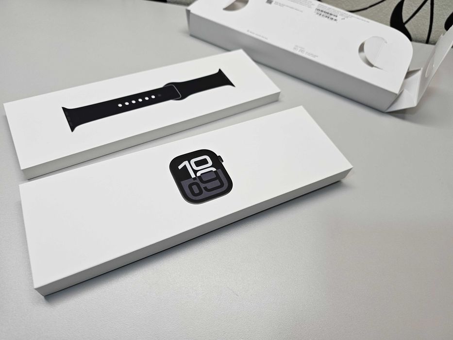 ПРОДАМ Apple Watch Series 10 / 46MM Jet Black. Практический НОВОЕ.