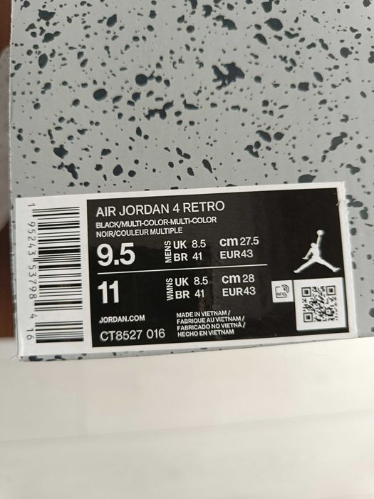 Nike Air Jordan 4 Retro Red Thunder