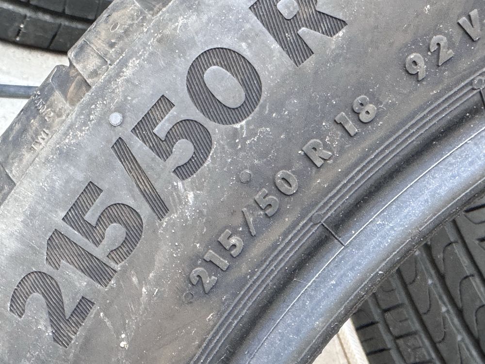 215/50/R18 Continental EcoContact6 4бр летни dot4520 6-7мм