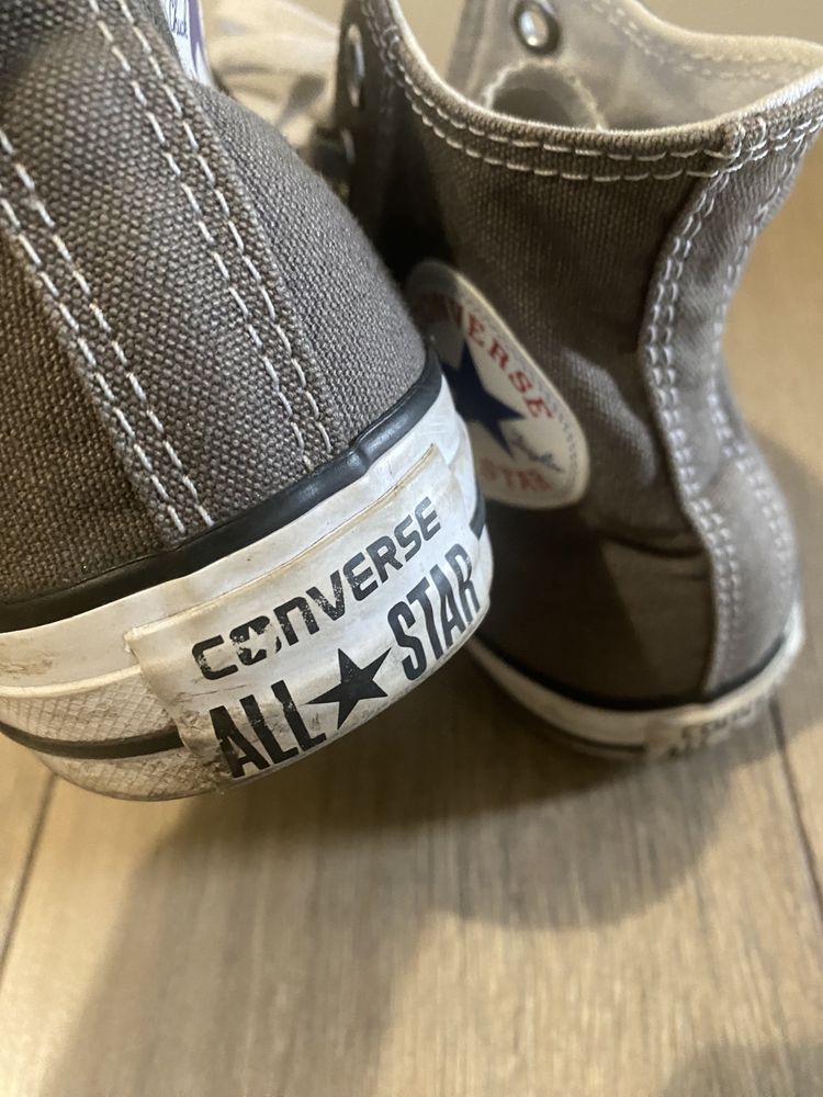 Высокие коричневые Converse