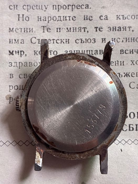 Часовник механичен неработещ механизъм