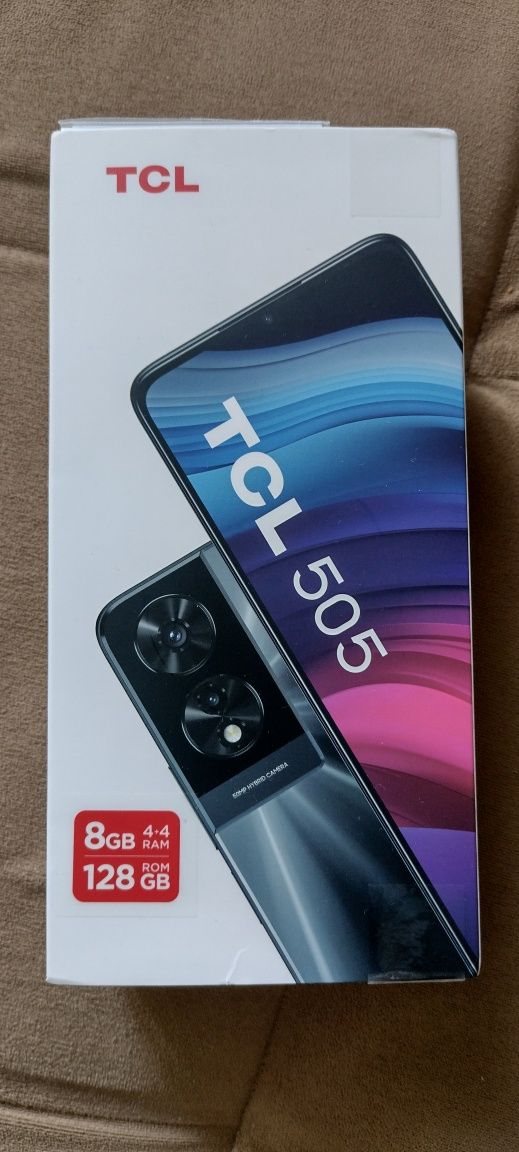 Чисто нов TCL 505 4+4gb ram/128gb rom