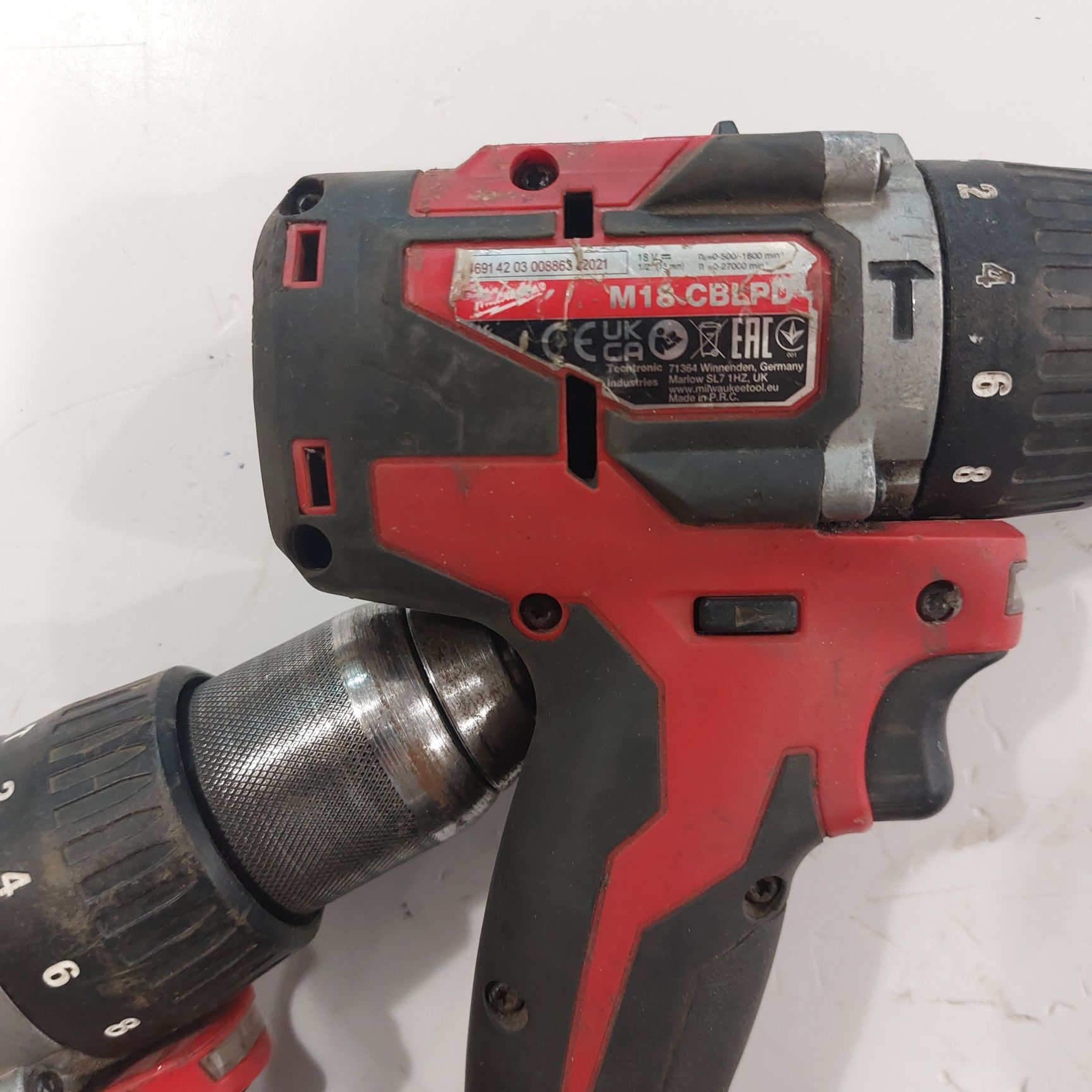 Безчетков удърен винтоверт Милуоки Milwaukee M18 CBLPD