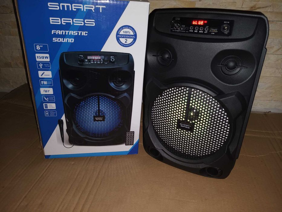 Boxa portabila bluetooth Boxa petrecere/SUNET CLAR/MICROFON