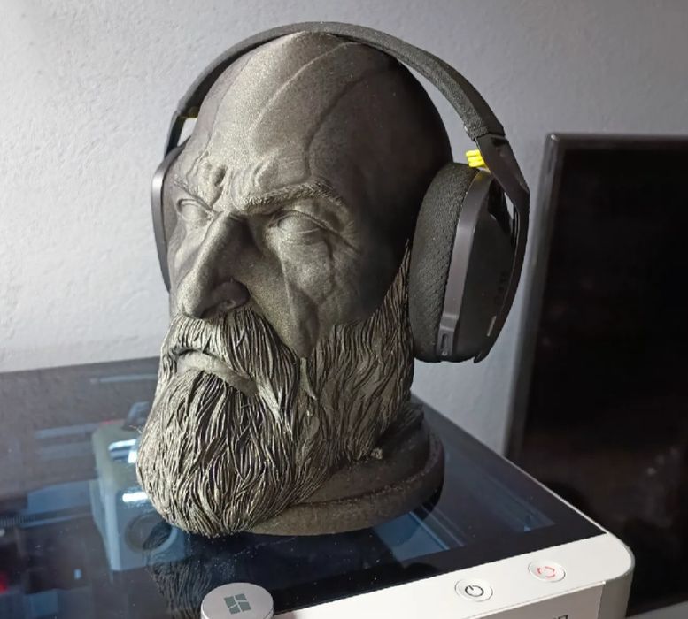 God of War Kratos стойка за слушалки