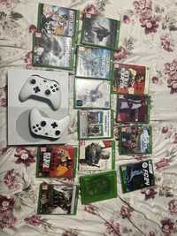 Xbox one S slim + 14 jocuri