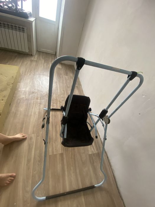 Качеля детская для дома и улицы на возраст до 6 лет