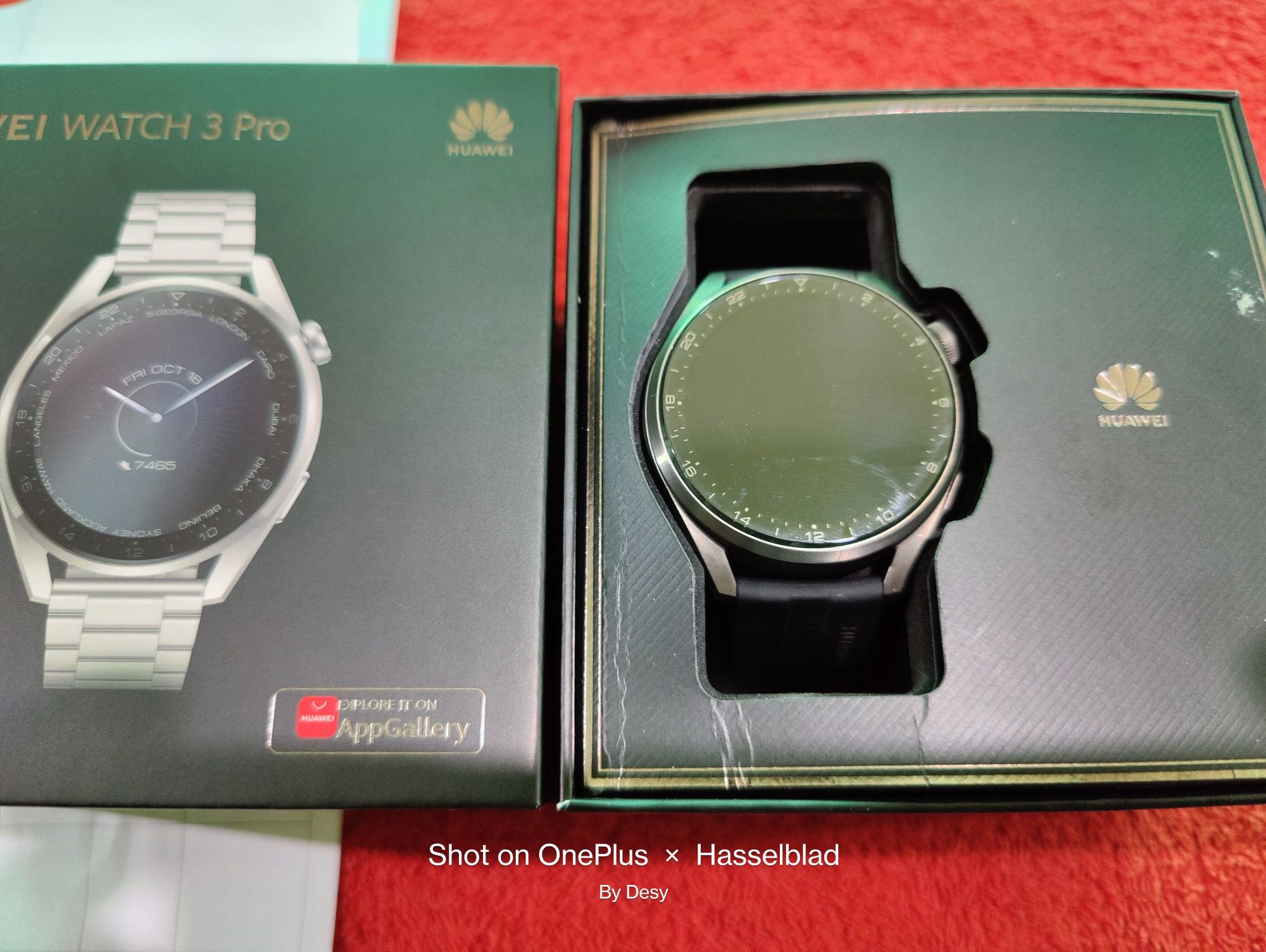 Huawei Watch 3 PRO TITANIUM ELITE GALILEO 48mm Esim L-50E 24м.гарамция