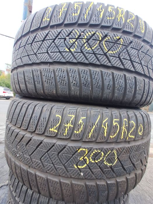 2 anvelope iarna 275/45r20 Pirelli runflat rft 2023 Montaj Gratuit