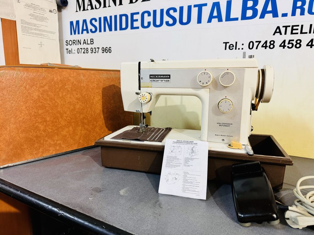 Masina de cusut electrica NECKERMAN Dorina cu piese metalice