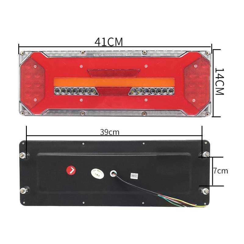 Lampi spate led stopuri remorca, triple auto led, semnalizare dinamica