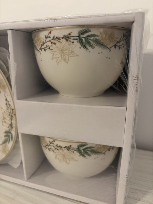 Set 4 ceasca cu farfurie