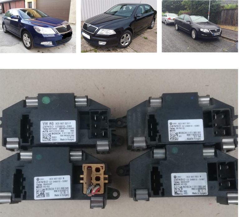 Rezistenta trepte 3C0907521F 3C0907521B 3C0907521 vw passat octavia 2