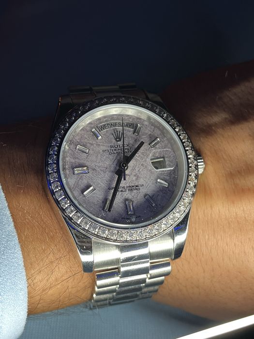 Rolex Daydate Meteorite 18k