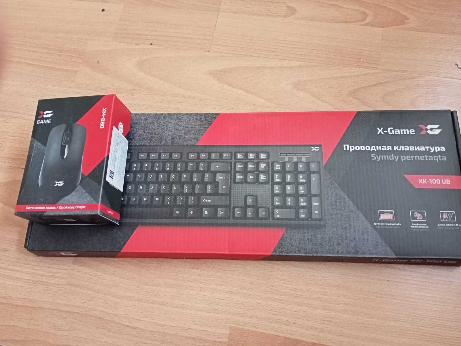 Клавиатура и мышка (новые в коробке)