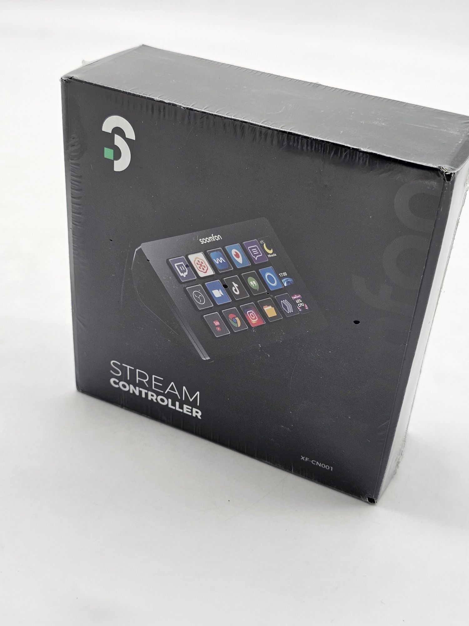 SOOMFON Stream Controller cu 15 taste LCD personalizabile macro, sigil