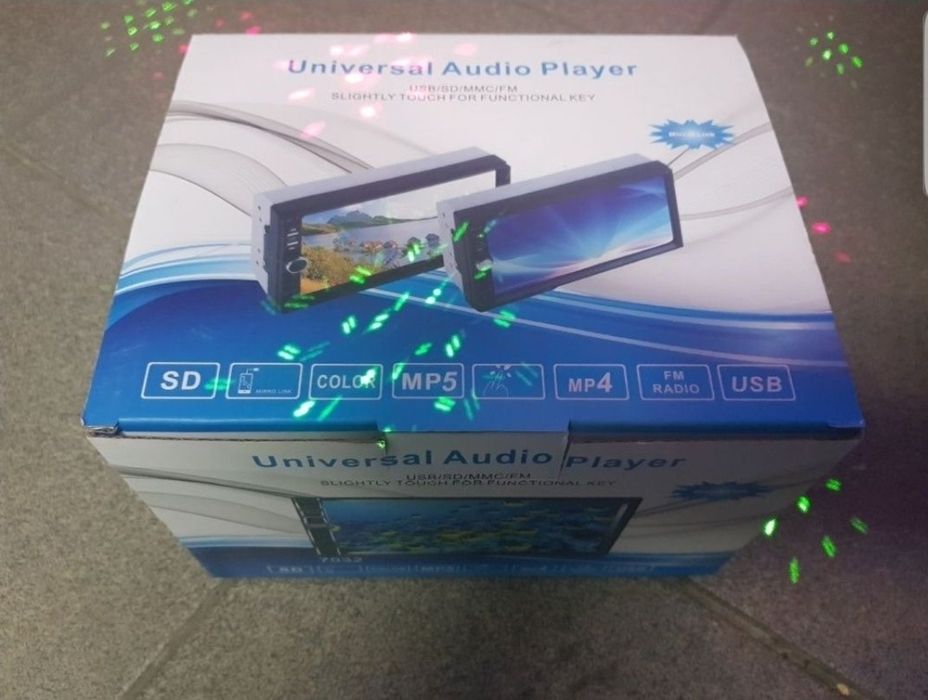 MP5 player multimedia 2DIN USB  Bluetooth audio video cameră marșarier