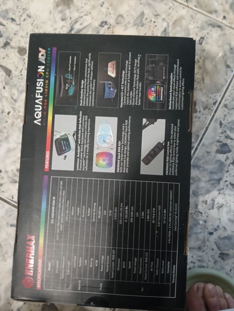 Cooler Enermax alb
