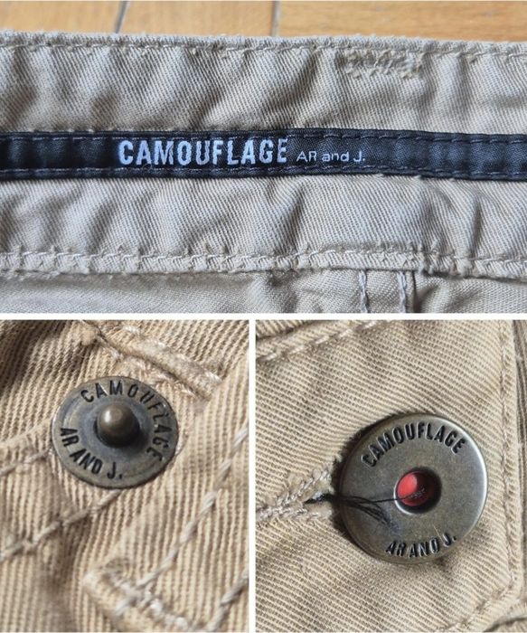 Pantaloni lux Camouflage AR and J. "100% Made in Italy" - 48