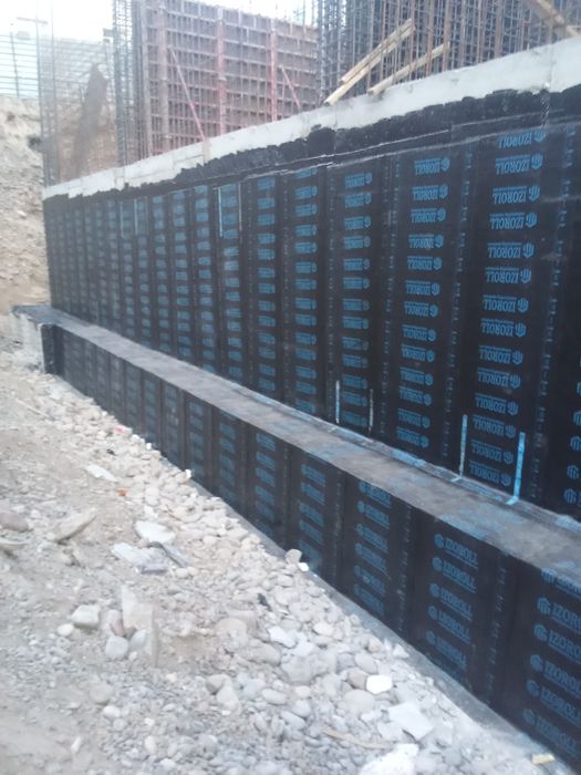 Gidro izalatsiya гидроизолция фундамента