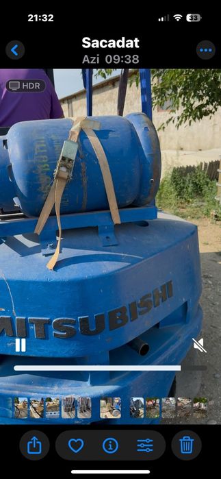 Vand stivuitor Mitsubishi