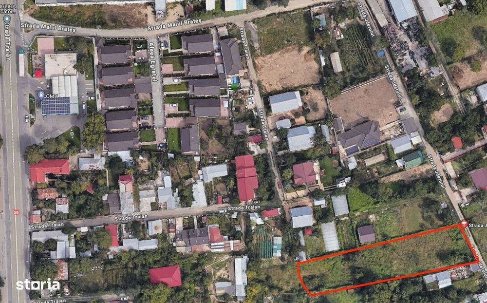 teren pentru casa intravilan in oras, in spate la OMV