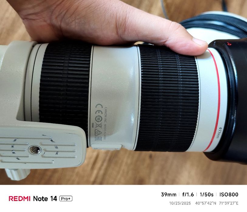 Obektiv canon 70-200 3-pokoleniya stabilzatorlik