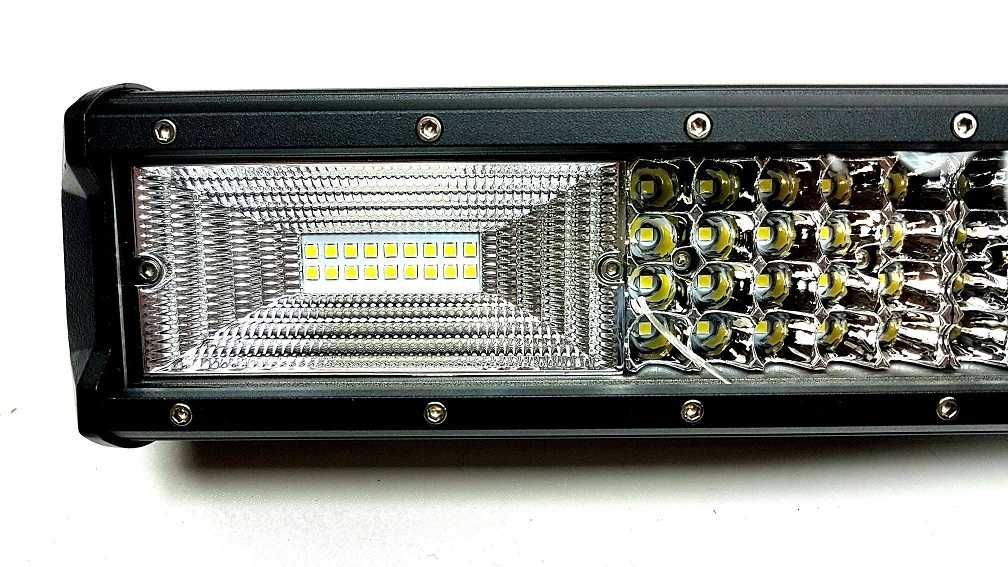 LED Bar 7D 405W 12V-24V, 82 cm.  TRI-row, Spot & Flood Combo Beam