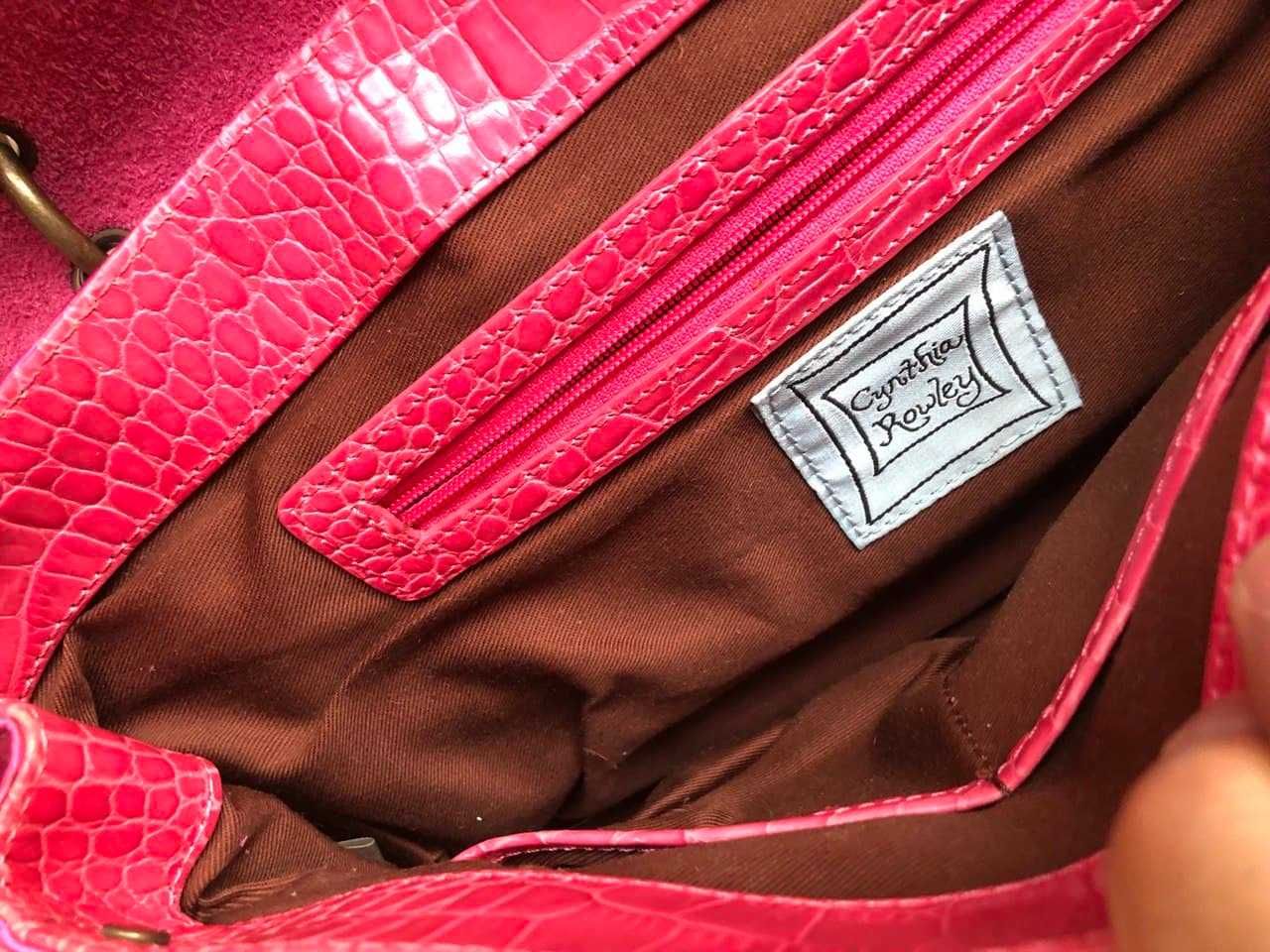 Шикарная розовая сумка от американского дизайнера Cynthia Rowley