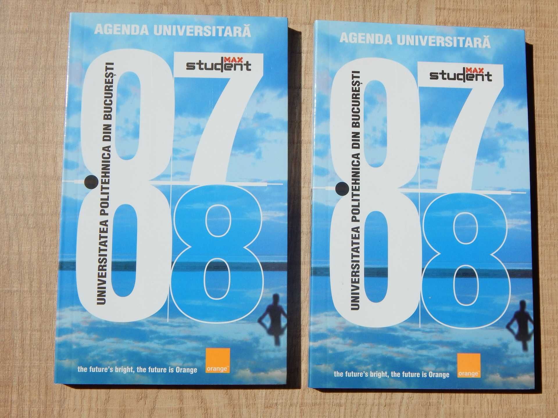 Agenda universitara Politehnica Bucuresti 2007-2008 nefolosita