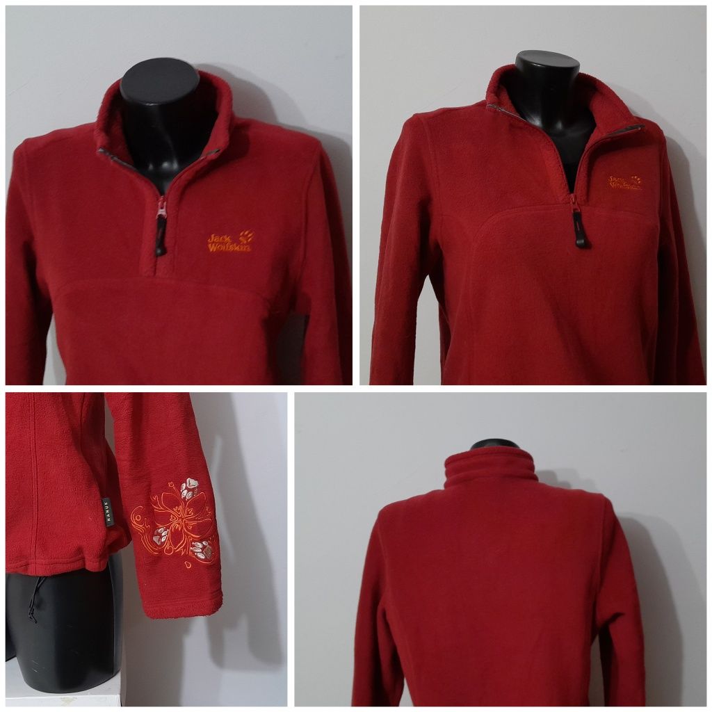 Bluza polar Jack Wolfskin Nanuk, pulover fleece, măsura M dame