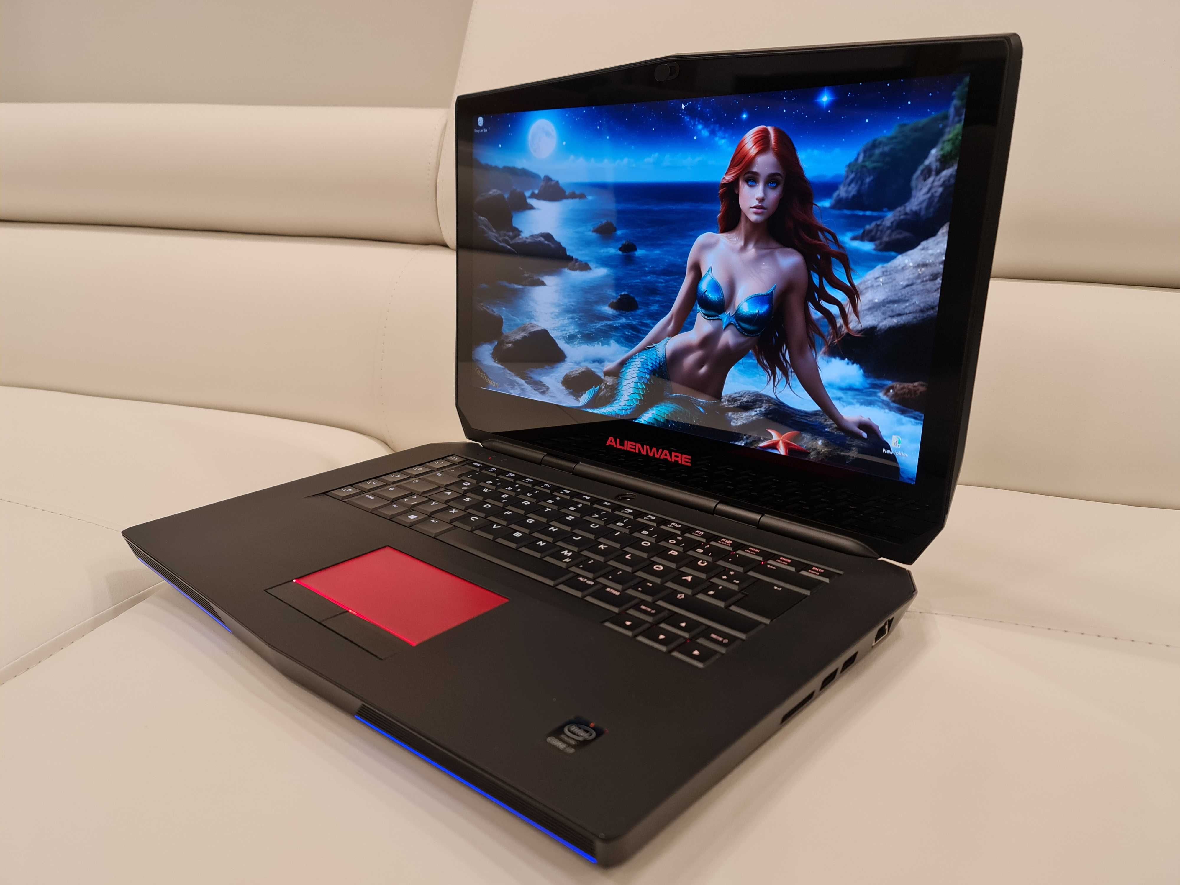 Laptop gaming ALIENWARE ,intel core i7- ,video 6 gb, touchscreen 4k