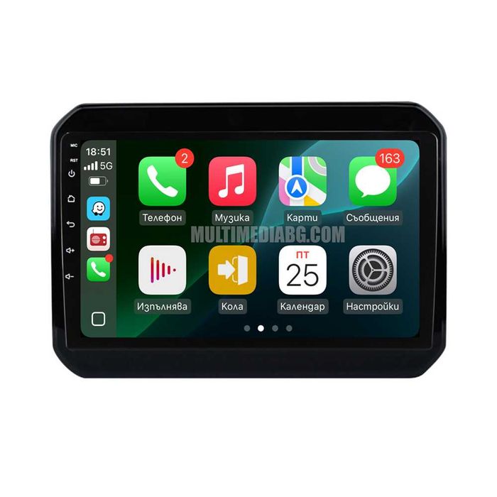 Suzuki Ignis 2016-2020 Мултимедия Навигация Android