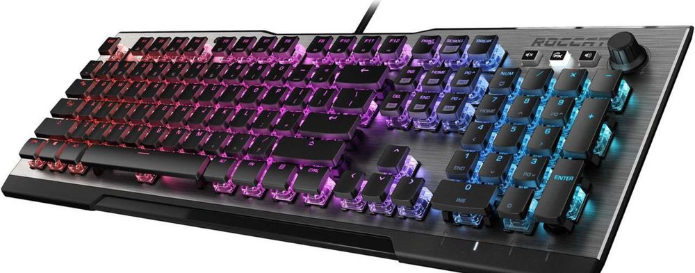 Механична геймърска клавиатура ROCCAT Vulcan 100 AIMO RGB - чисто нова